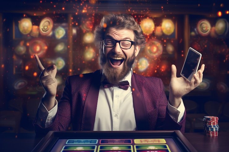 Pengguna membaca syarat promosi mamba198